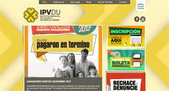 Desktop Screenshot of ipvtuc.gov.ar